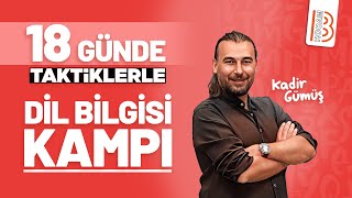 10Gün  Taktiklerle Dil Bilgisi  Ek Fiil  Kadir Gümüş  2024 [upl. by Obara]