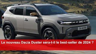 Le nouveau Dacia Duster seratil le bestseller de 2024 [upl. by Enisamoht]