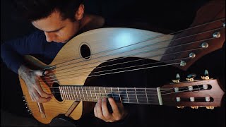 Vincent Starry Starry Night  Don McLean  Harp Guitar Cover [upl. by Arted]