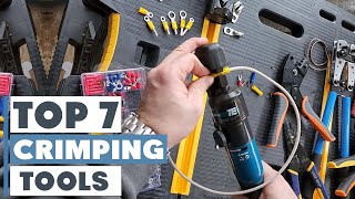 7 Best Crimping Tools for Electrical Work [upl. by Yesima220]