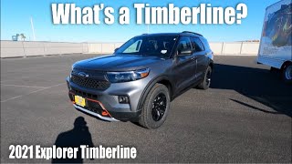 2021 Ford Explorer Timberline Review  Drive  Exploring Offroad [upl. by Aizek]