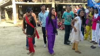 Tihar Dance Video  Jaula Relaima Sarar Gorkha Paltan  Nepali Song  Muna Baal Club  Gothauli 2069 [upl. by Wiatt]