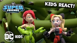 KIDS REACT The Villainous Vines  DC Super Friends  dckids [upl. by Lessig]