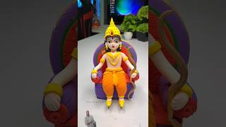 🔥🥱Aaj Shri RAM ji viral kar denge👉shorts clayart superclay clay diy viralshort [upl. by Earezed]