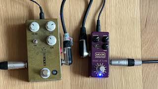 JHS Morning Glory v4 VS MXR Duke of Tone Pedal Comparison no talking [upl. by Krusche803]