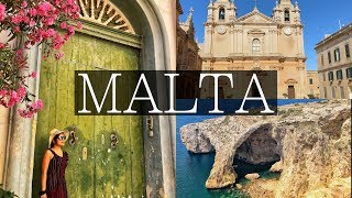 3 Days in MALTA  Valletta Mdina Stunning Blue Grotto 3 Cities [upl. by Eihcra693]