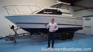 Bayliner 2452 Classic For Sale UK  Review amp Water Test by GulfStream Boat Sales [upl. by Deibel]