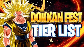 RANKING THE TOP 10 DOKKANFEST TURS IN DOKKAN DECEMBER 2024 EDITION  DBZ Dokkan Battle [upl. by Manlove111]