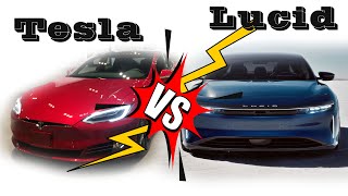 SPEED TEST TESLA MODEL S PLAID VERSUS LUCID AIR SAPPHIRE WHO IS THE FASTER [upl. by Bev]