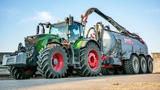 🇵🇱 FENDT 728 VARIO ✮ GR Folwark Mieczkowski ✮ WYWÓZ GNOJOWICY [upl. by Fisken]