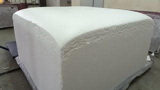 pufoam LD Foam Making process How to make 8 density pu foam [upl. by Accem879]