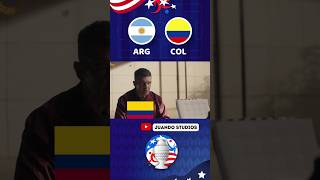 El mejor resumen de este partido 💔🐒 colombia argentina copaamerica memesfutbol futbol [upl. by Restivo]