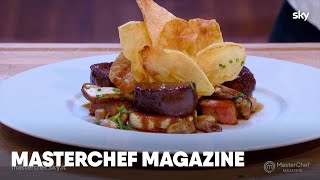 Medaglioni di cervo di Chef Barbieri e Chef Locatelli a Due Giudici Una Spesa  MasterChef Magazine [upl. by Twum]