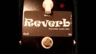 Hermida Reverb Pedal Demo [upl. by Enylhsa]