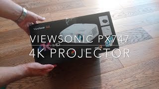 Viewsonic PX747 4K UHD projector [upl. by Suzanne]