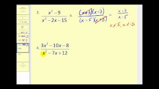 Simplifying Rational Expressions [upl. by Inanaup]