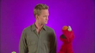 Sesame Street Neil Patrick Harris Gets Interviewed by Elmo [upl. by Htebirol]