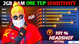 👽2gb  Best Sensitivity In Free Fire  2gb Ram Sensitivity  Free Fire Sensitivity 2gb  Free Fire [upl. by Reave778]