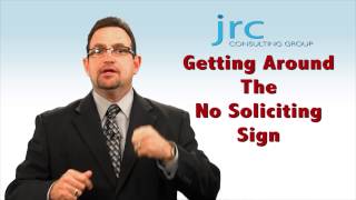 Just Ask John Cold Calling and No Soliciting Signs [upl. by Eatnom932]