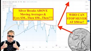 ALERT Here We Go Silver Breaks ABOVE Moving Averages amp Eyes 30Then 50Then Bix Weir [upl. by Frechette]