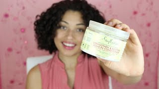 Shea Moisture Jamaican Black Castor Oil Leave in Conditioner Review  Denise Castillo [upl. by Ynabe480]