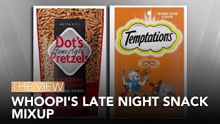 Whoopi Goldbergs Late Night Snack Mixup  The View [upl. by Raf]