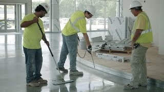 How to densify polished concrete [upl. by Lowenstern]