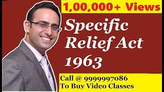 Specific Relief Act 1963 Part1 [upl. by Arliene]