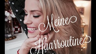 HAARPFLEGE ROUTINE  JOHN FRIEDA  MOROCCANOIL lange Haare [upl. by Aipotu897]