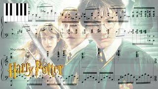 🎶 Fawkes The Phoenix  piano solo  Harry Potter And The Chamber Of Secrets  audio amp sheet music [upl. by Ailad]