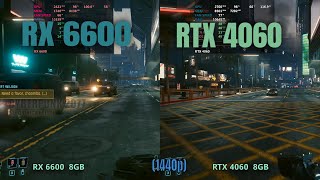 RX 6600 vs RTX 4060  1440p Gaming 2024 [upl. by Marcie]