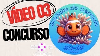 CONCURSO MARINHO DO CERRADO VIDEO 03 [upl. by Adrahc]