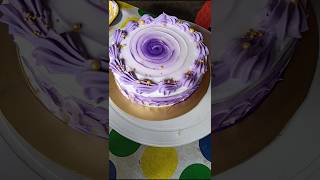 Bakery style cake😍❤ cake cakedecorating youtubeshorts reels viralvideo love views recipe [upl. by Eissalc]