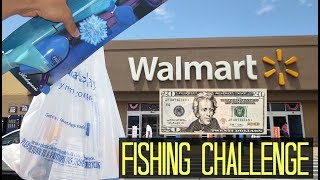 20 Walmart Fishing Challenge Craziness [upl. by Gaven922]