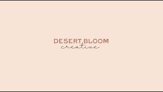 Desert Bloom Creative  2024 [upl. by Isabea]