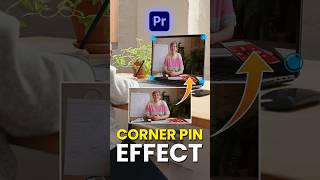 Corner Pin In Premiere Pro  tutorial premierepro [upl. by Anehs]