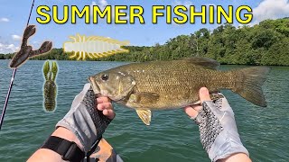 Summer Fishing  Featuring Great Lakes Finesse Lures [upl. by Yentruocal]