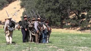 Fort Tejon Civil War Reenactment [upl. by Ynnij]