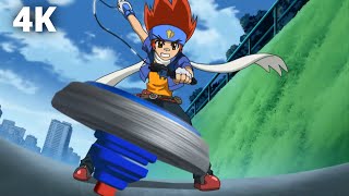 Beyblade Metal Fusion  OpeningTheme Song 4K 60FPS Remastered [upl. by Evoy]