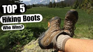 5 Best Hiking Boots of 2025  Reviews Fit and Trail Tips [upl. by Dreddy]