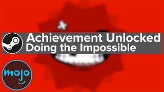 Top 10 Most Insane Steam Achievements [upl. by Melessa]