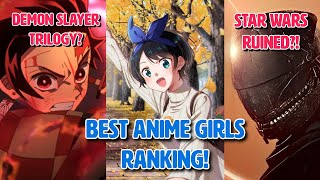 My Top 25 Anime Best Girls The Slice of Anime Podcast 2 [upl. by Adriell902]