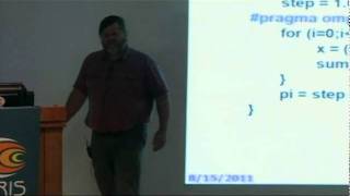 Day 1  3 Shared Memory Programming with OpenMP  PARLAB 2011 [upl. by Danita]