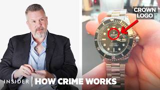 How Counterfeit Rolexes Actually Work  How Crime Works  Insider [upl. by Enigroeg]