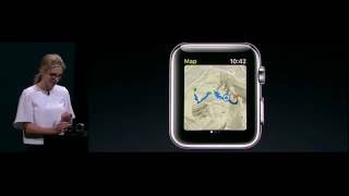 ViewRanger at Apple Keynote for Apple Watch Series 2 [upl. by Eanrahs]