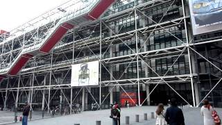 Centre Georges Pompidou Paris [upl. by Aserehtairam534]