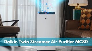 Daikin Twin Streamer Air Purifier MC80 Video  Daikin Singapore [upl. by Aseefan]