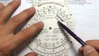 How To Find Calibrated Airspeed CAS  E6B [upl. by Trinee666]