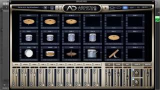 Como llevar tu bateria MIDI a Audio con el Addictive Drums 2 [upl. by Anneuq]