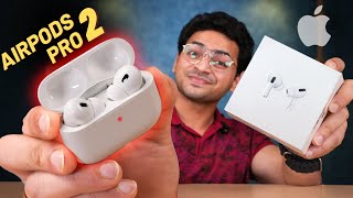 Apple AirPods Pro 2 Unboxing amp Review  Best In Class ANC 🤩  Dolby Atmos 🤯 [upl. by Siffre]